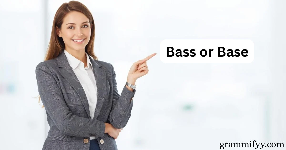 Bass or Base