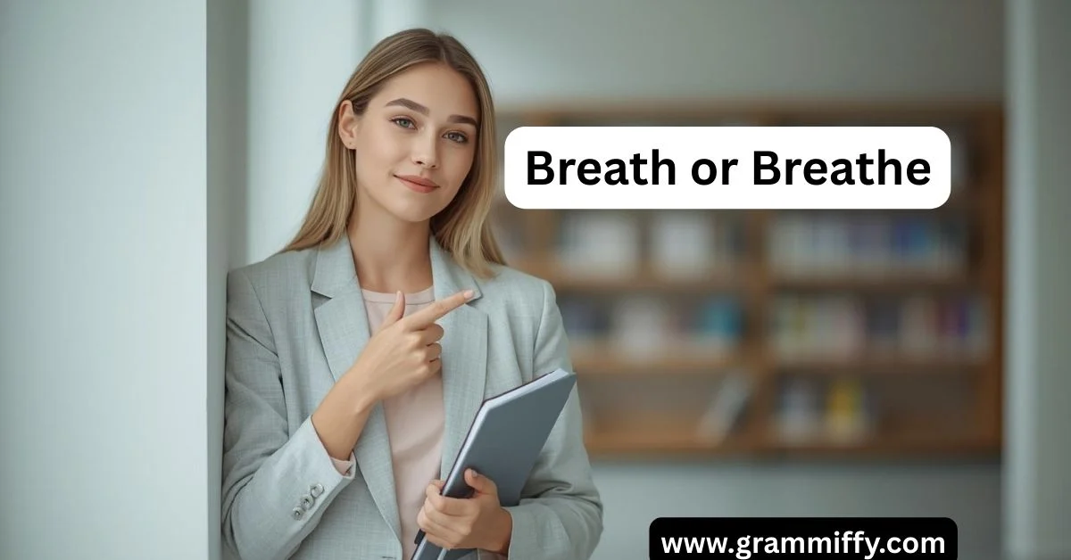 Breath or Breathe