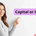 Capital or Capitol