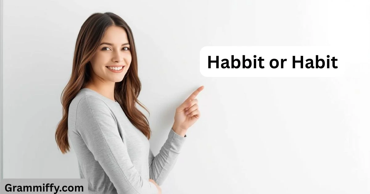 Habbit or Habit