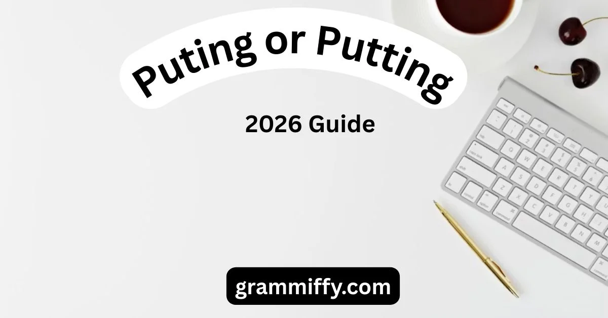 Puting or Putting