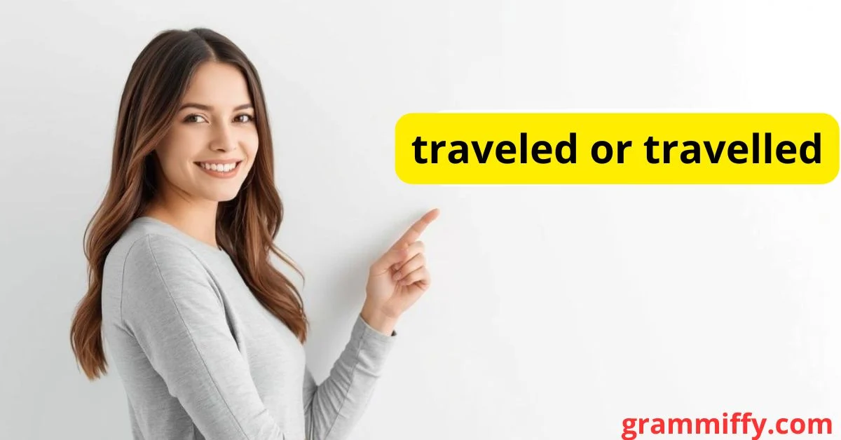 traveled or travelled