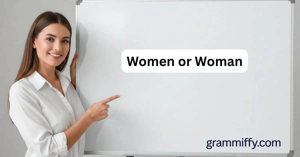 Women or Woman