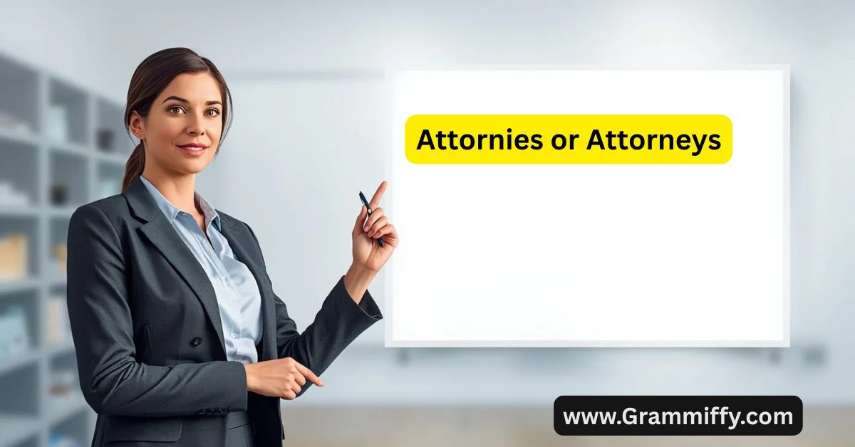 Attornies or Attorneys