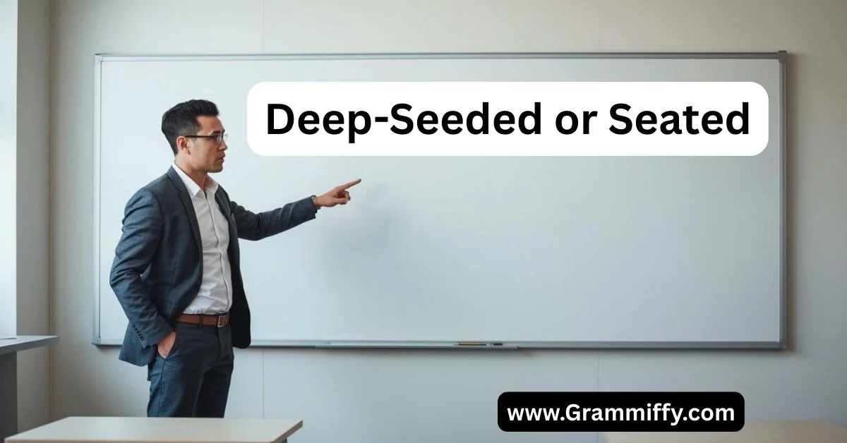 Deep-Seeded or Seated