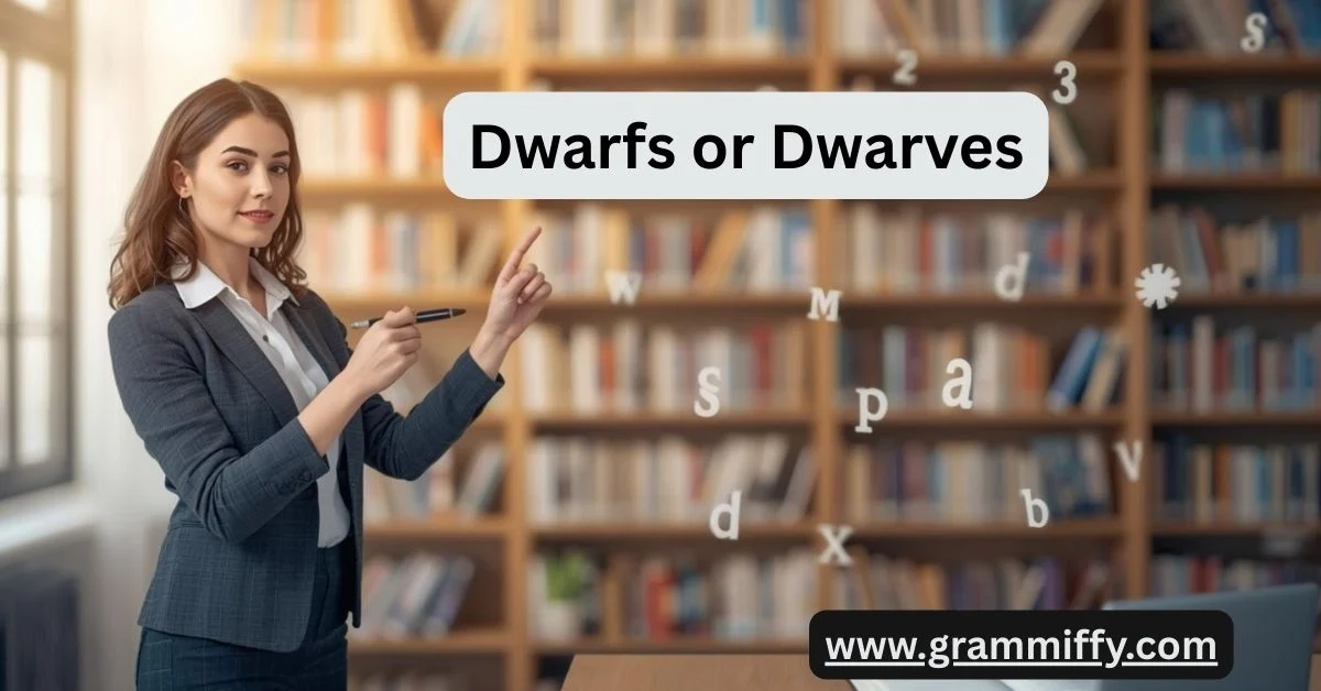 Dwarfs or Dwarves