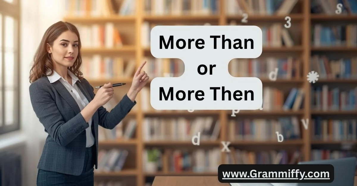 More Than or More Then