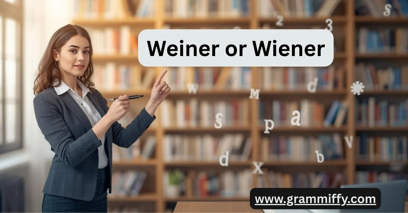 Weiner or Wiener