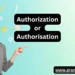 Authorization or Authorisation