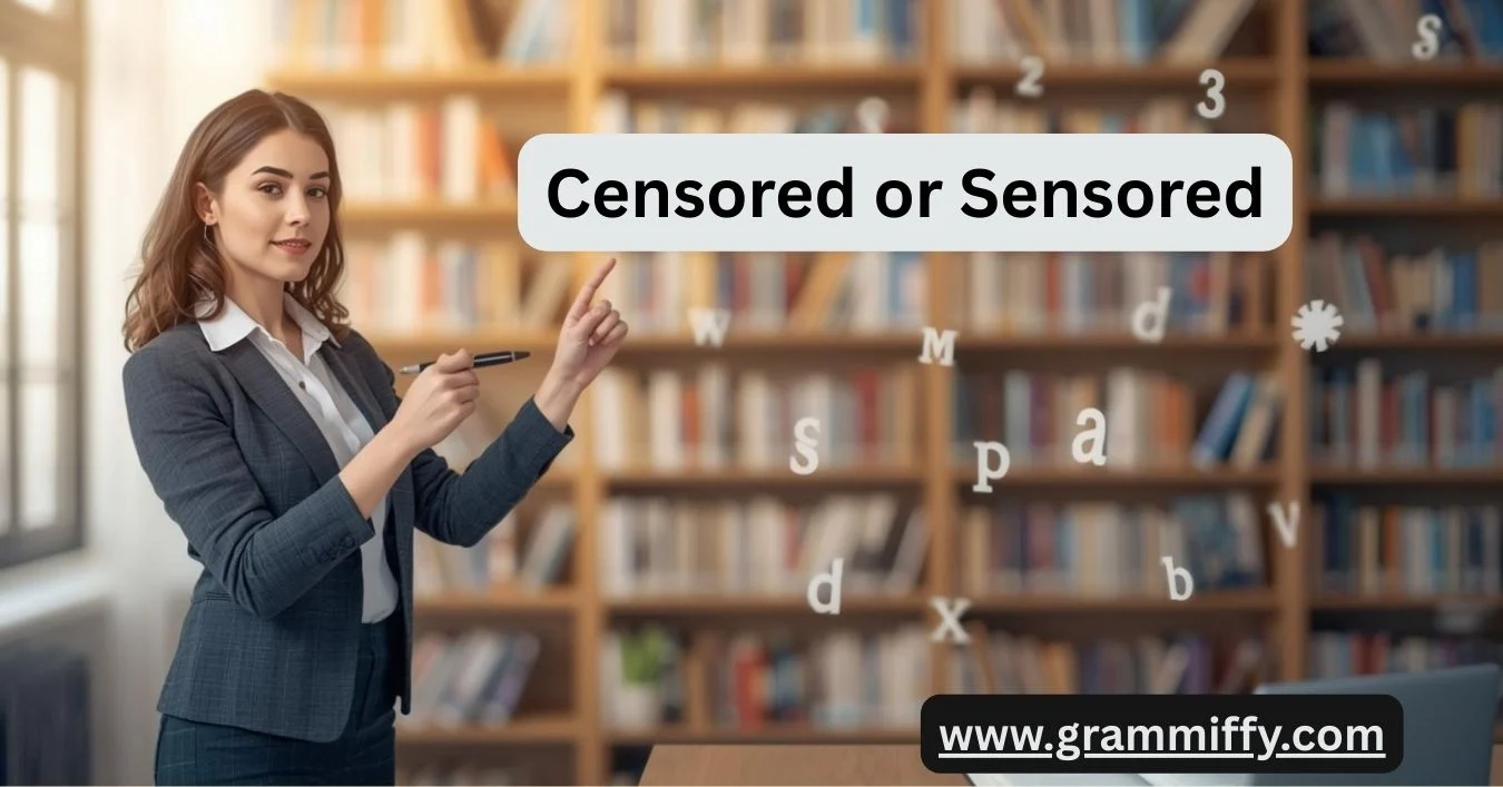 Censored or Sensored