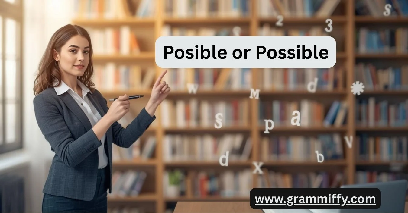 Posible or Possible
