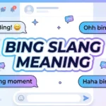 Bing Slang Meaning