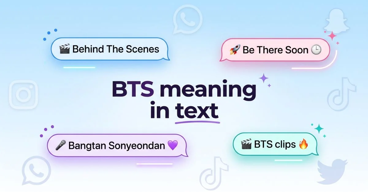 BTS slang meaning