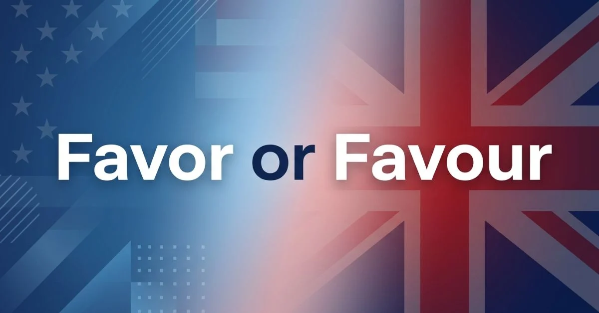 Favor or Favour
