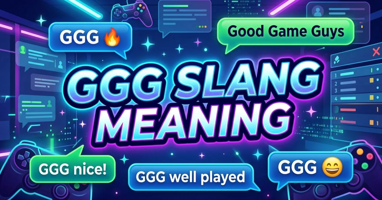 GGG Slang Meaning