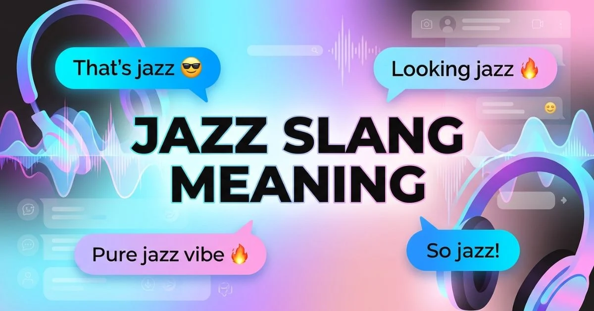 Jazz Slang Meaning